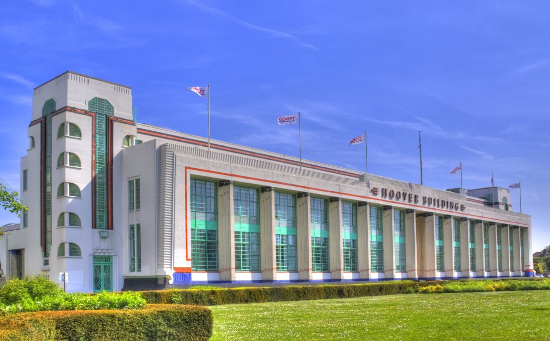 The Hoover Building, Perivale Build Energy