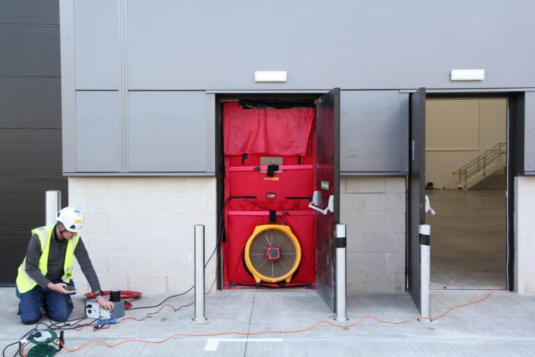 Air Tightness Testing | Part L Compliance | Build Energy